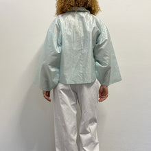 Load image into Gallery viewer, Jeogori coreano anni ’70 azzurro
