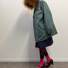Load image into Gallery viewer, Giacca Military/Workwear Reworked – Pezzo Unico con Patch Japan
