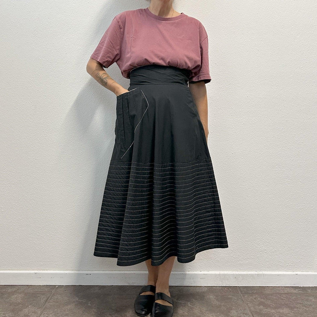 Gonna sartoriale fine ’70s – inizi ’80s,