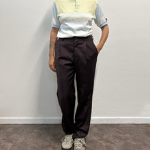 Load image into Gallery viewer, Pantalone Prada gessato marrone Y2K
