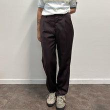 Load image into Gallery viewer, Pantalone Prada gessato marrone Y2K
