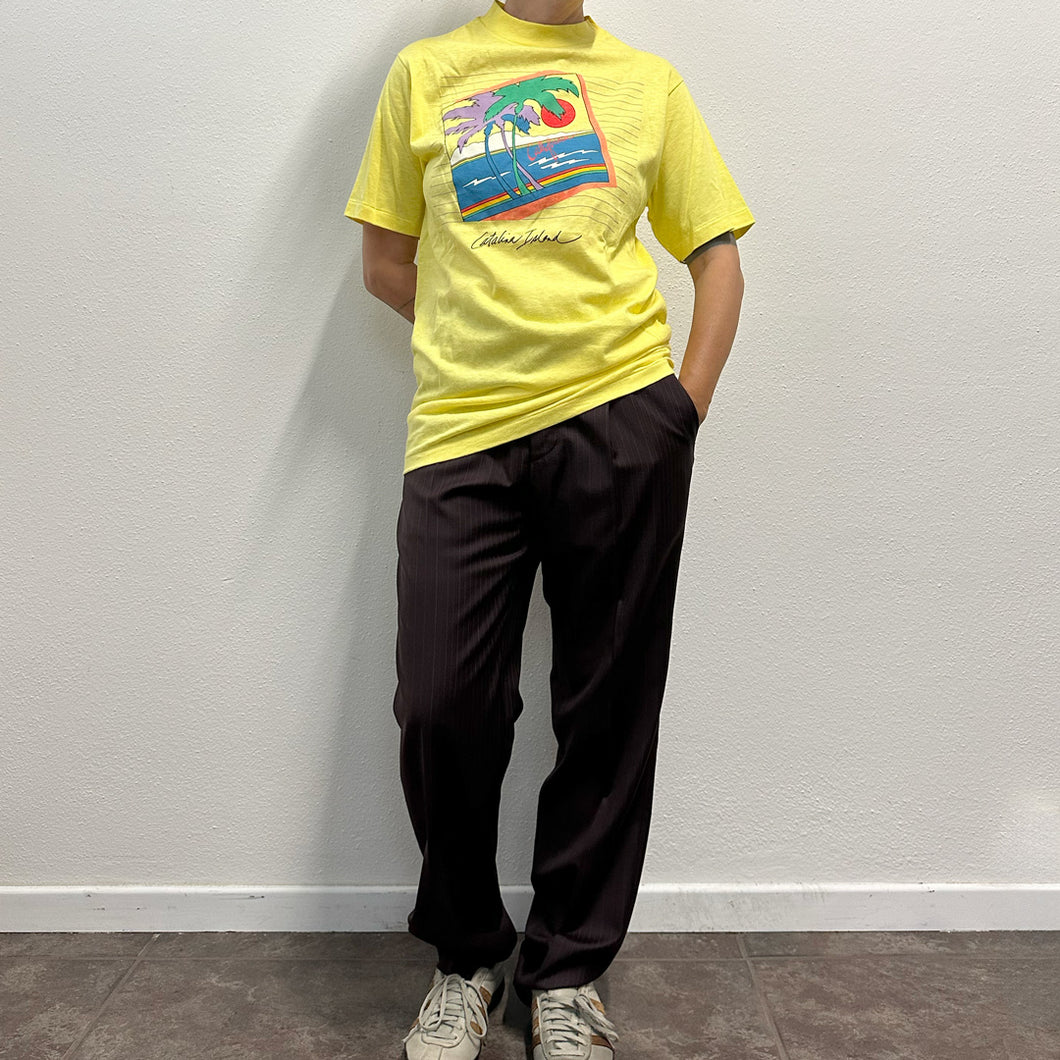 T-shirt vintage Catalina Island California – Made in USA 80s