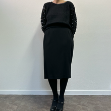 Load image into Gallery viewer, Maglione mohair paillettes 80s
