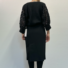 Load image into Gallery viewer, Maglione mohair paillettes 80s
