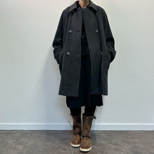 Load image into Gallery viewer, Cappotto Marella doppio petto grigio 90s
