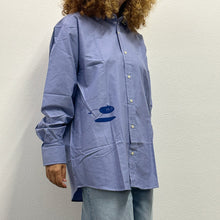 Load image into Gallery viewer, Makicha camicia color Avio
