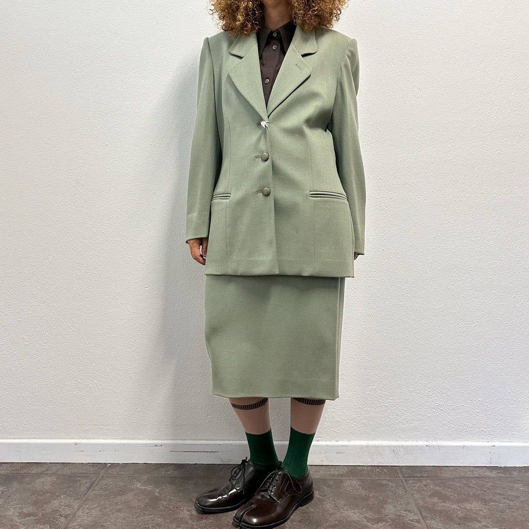 Tailleur Ealter Duchino salvia chiaro – Anni ’90 – Deadstock