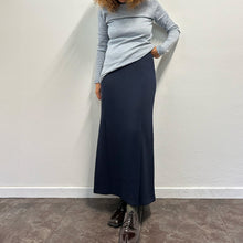 Load image into Gallery viewer, Gonna lunga Marella blu notte – Anni ’90 – Vintage
