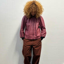 Load image into Gallery viewer, Bomber in pelle Max&amp;Co – Bordeaux, Taglia 44
