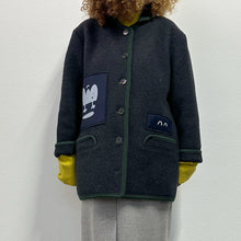 Load image into Gallery viewer, Giacca Austriaca “Ghibli” – progetto Upcycling by @ggtarantola x Vintageafropicks
