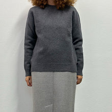 Load image into Gallery viewer, Maglione lana follata Grigio
