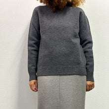 Load image into Gallery viewer, Maglione lana follata Grigio
