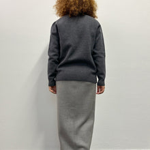 Load image into Gallery viewer, Maglione lana follata Grigio
