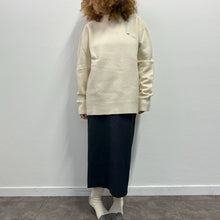 Load image into Gallery viewer, Maglione lana follata bianco
