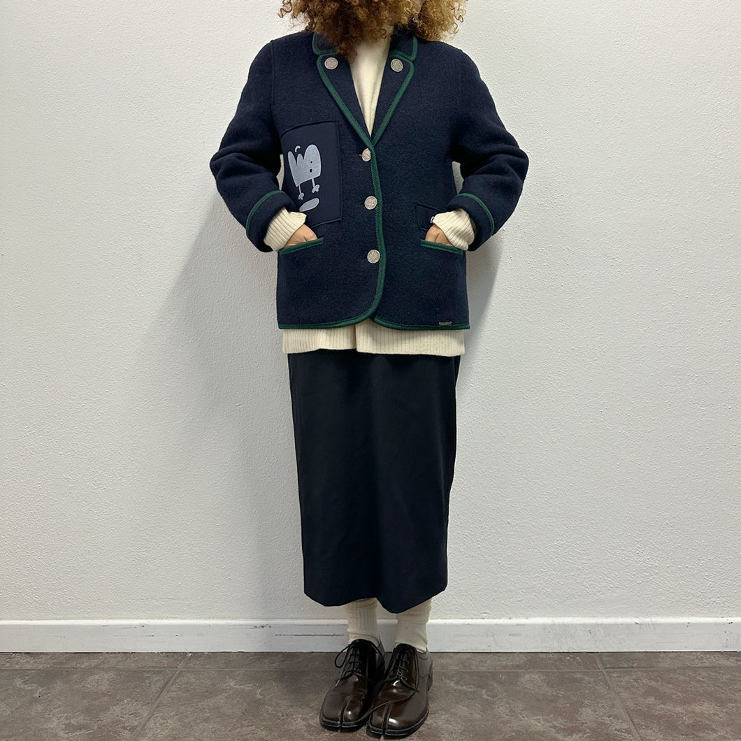 Giacca Austriaca “Ghibli” – progetto Upcycling by @ggtarantola x Vintageafropicks