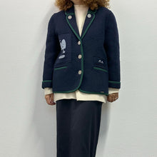 Load image into Gallery viewer, Giacca Austriaca “Ghibli” – progetto Upcycling by @ggtarantola x Vintageafropicks
