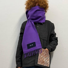 Load image into Gallery viewer, Sciarpa Ghibli viola
