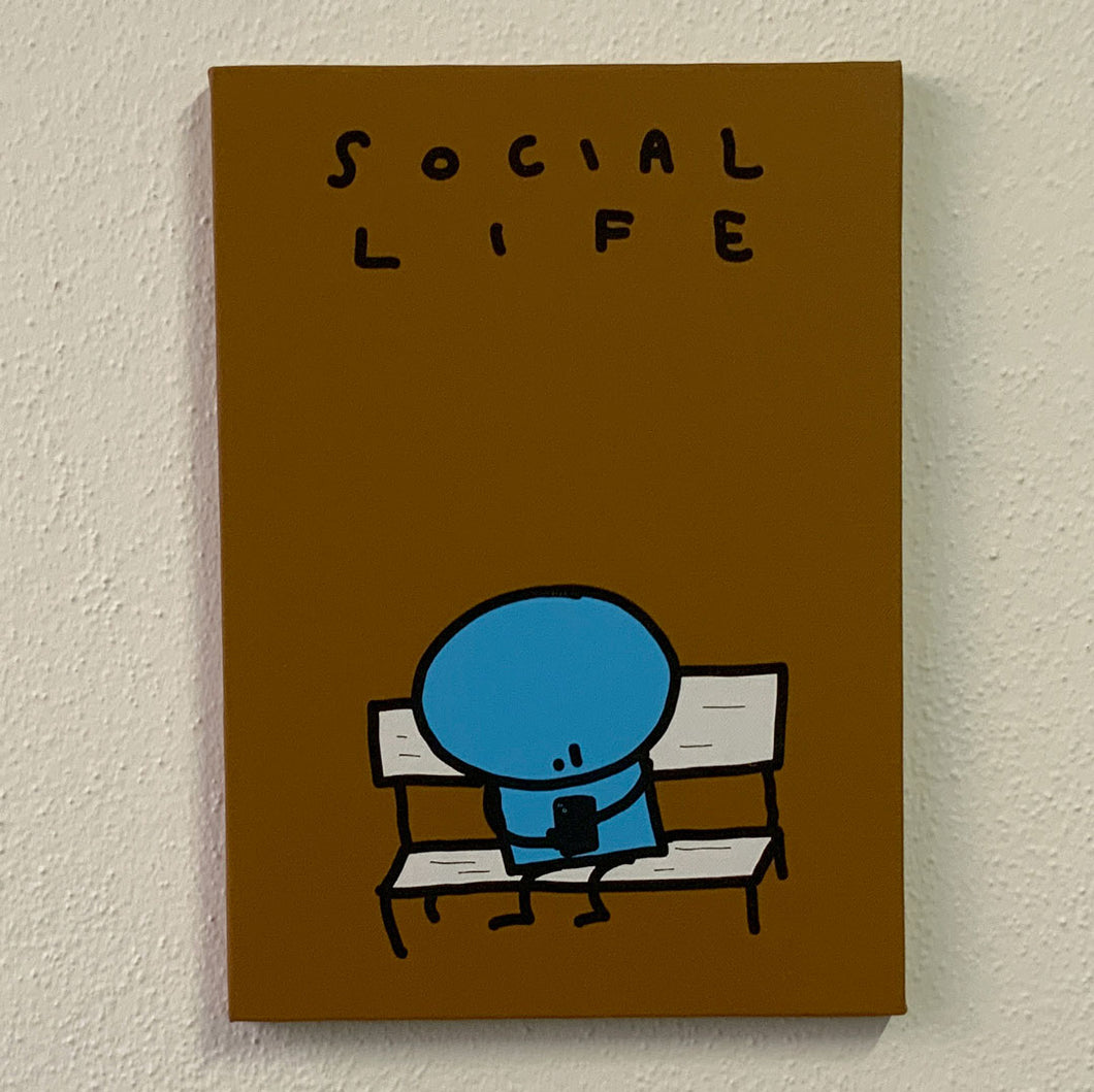 Social life on canvas