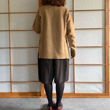 Load image into Gallery viewer, maglione lama follata color cammello
