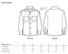 Load image into Gallery viewer, Camicia Work con inserti di tappezzeria vintage
