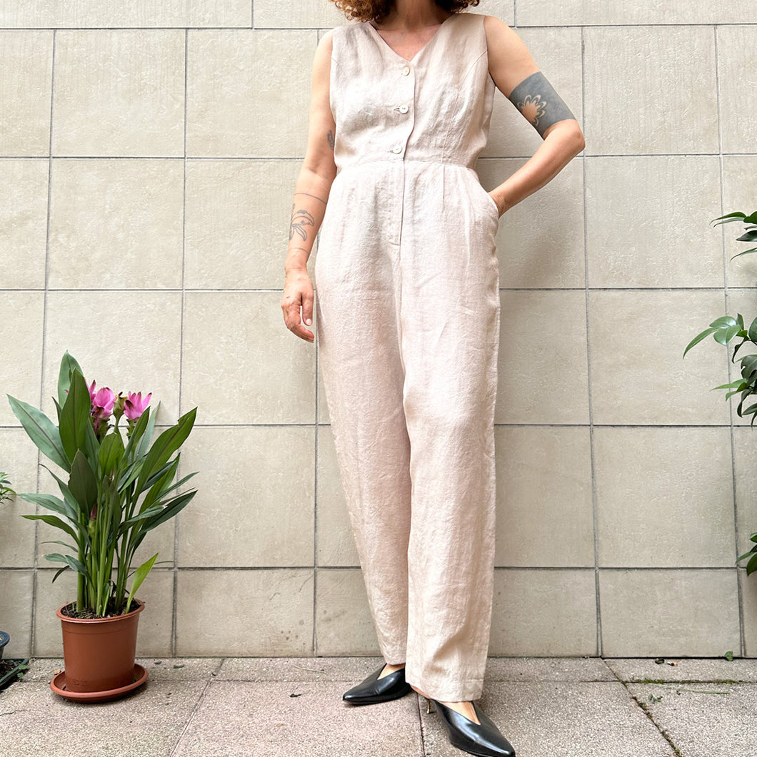 Jumpsuit Luciano Barbera vintage 90s