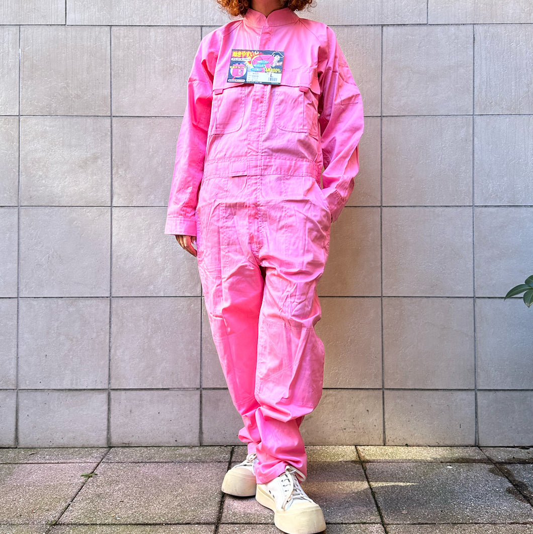 Jumpsuit da lavoro giapponese color rosa
