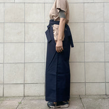 Load image into Gallery viewer, Hakama a gonna tradizionale blu 70s
