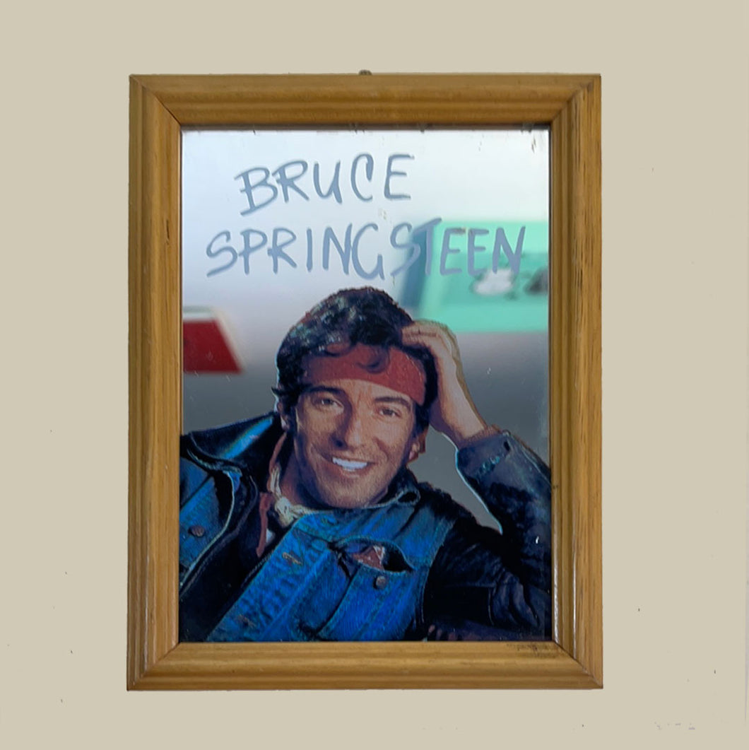 Quadro specchio Bruce Springsteen