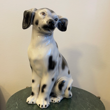 Load image into Gallery viewer, Dalmata cucciolo in ceramica vintage
