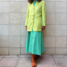 Load image into Gallery viewer, Giacca MaxMara verde lime 90s
