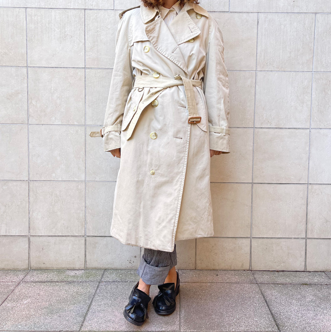 trench Burberry vintage 80s