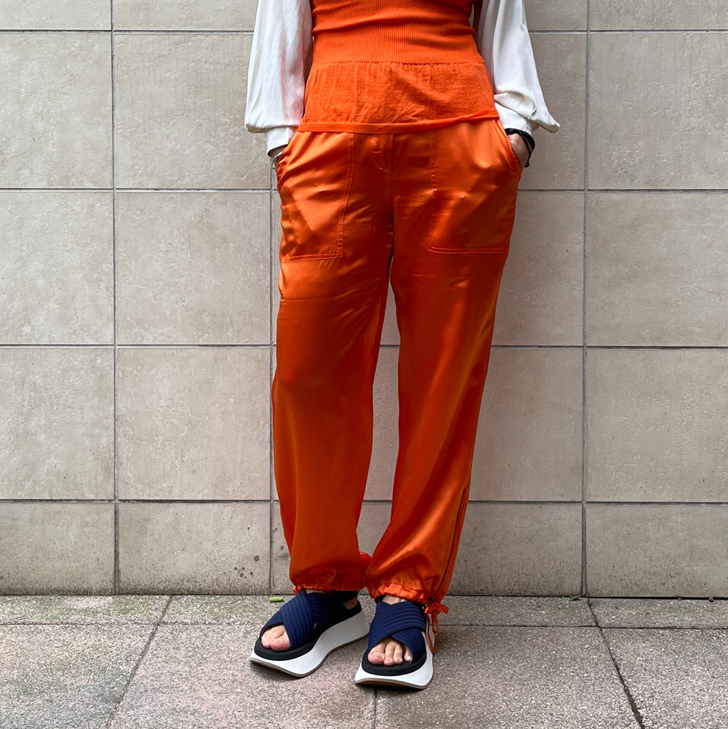 Pantalone Prada arancione 90s