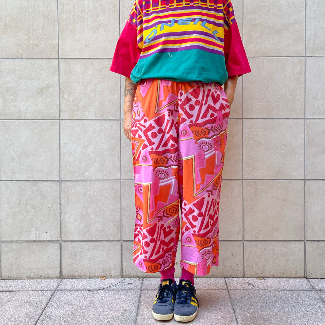 Pantalone American System multicolor , 80s